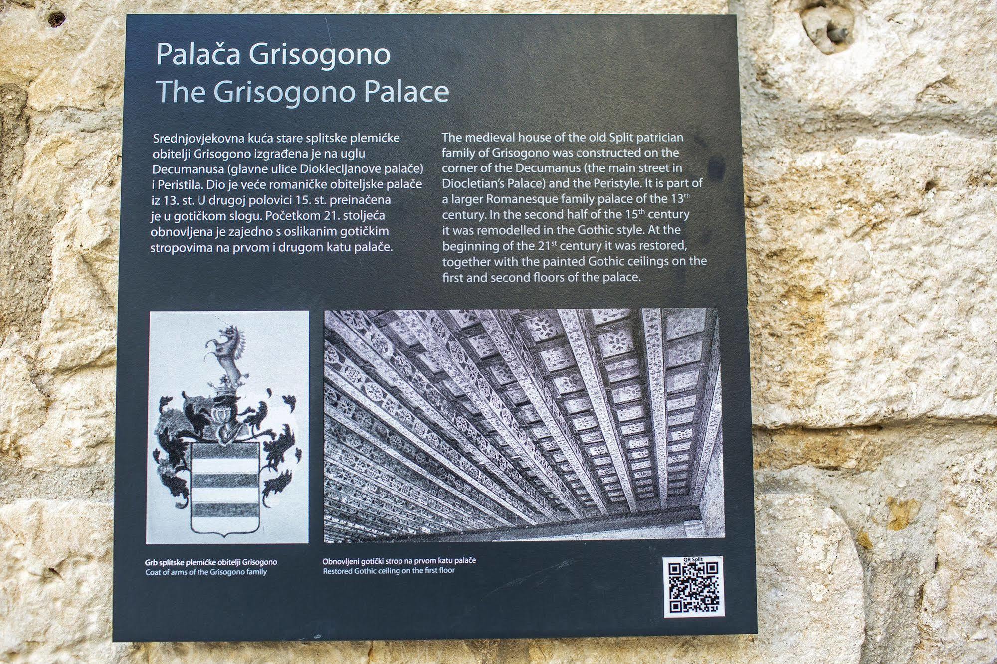 Grisogono Palace Heritage Residence 斯普利特 外观 照片